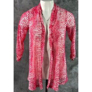 Susan Graver Pink & White (15788)